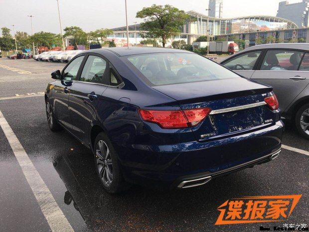 吉利新款帝豪GL展前现身 换装1.4T发动机