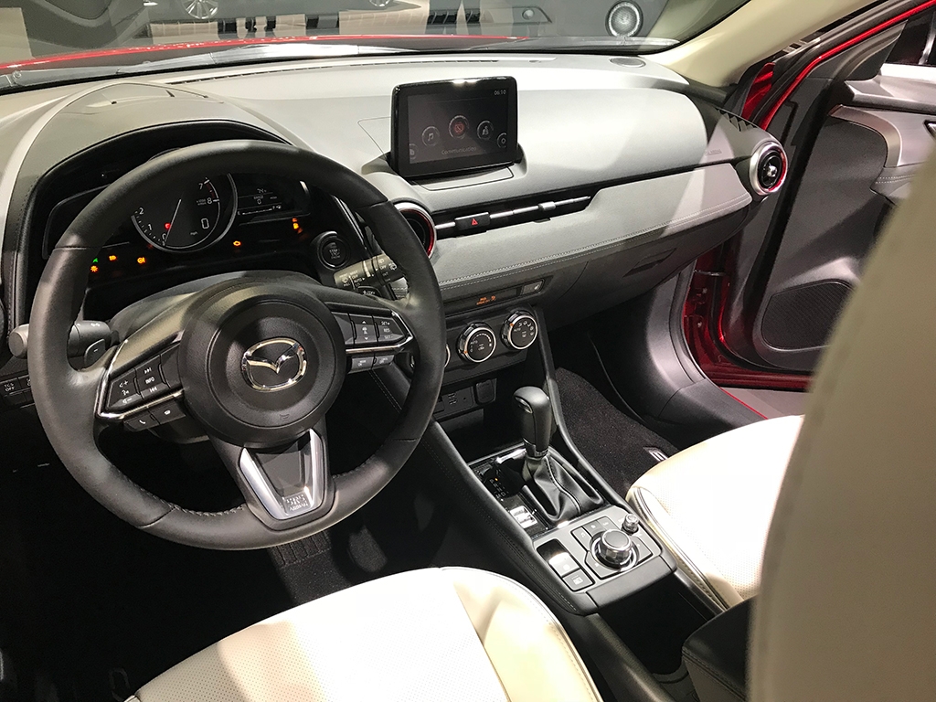 马自达CX-3新款表面内饰小幅升级
