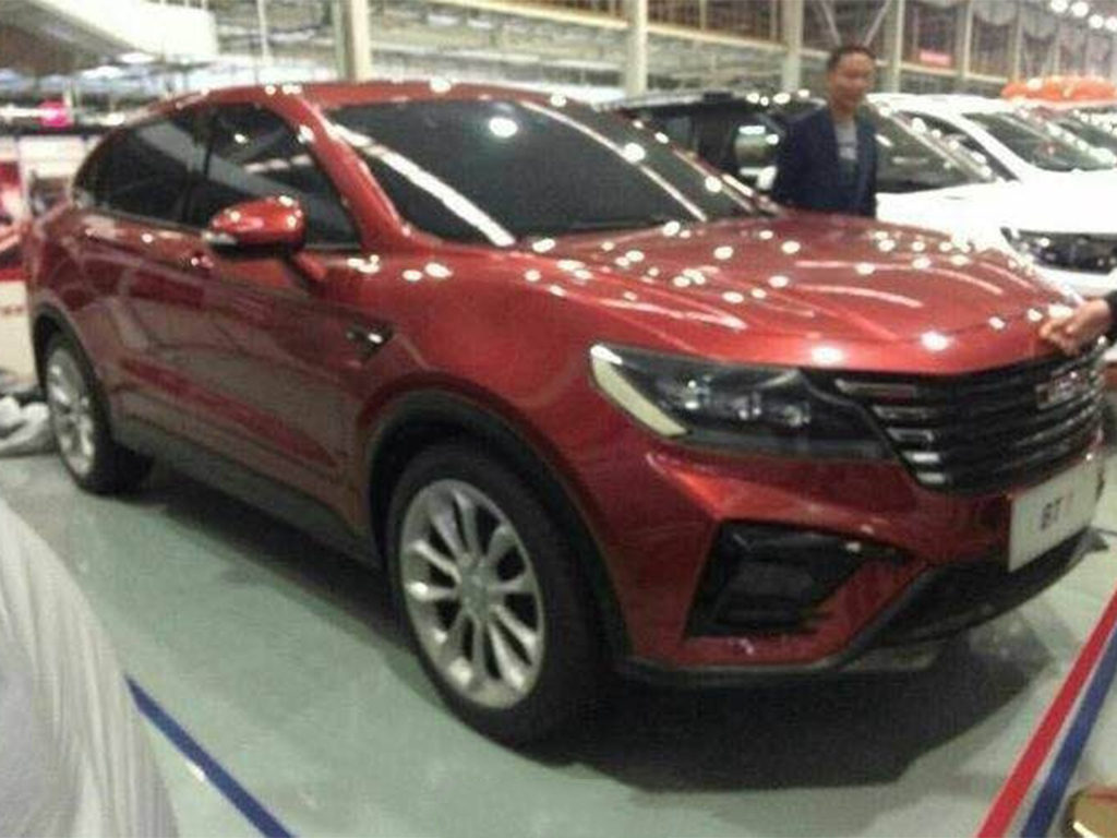 比速中大型轿跑SUV T7官方预报图发布