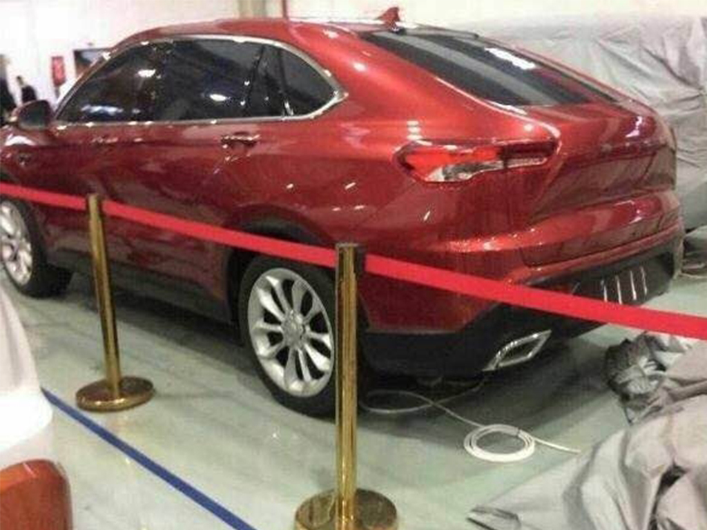比速中大型轿跑SUV T7官方预报图发布