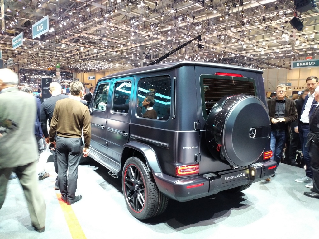 全新AMG G 63硬朗中多了圆润 展前曝光