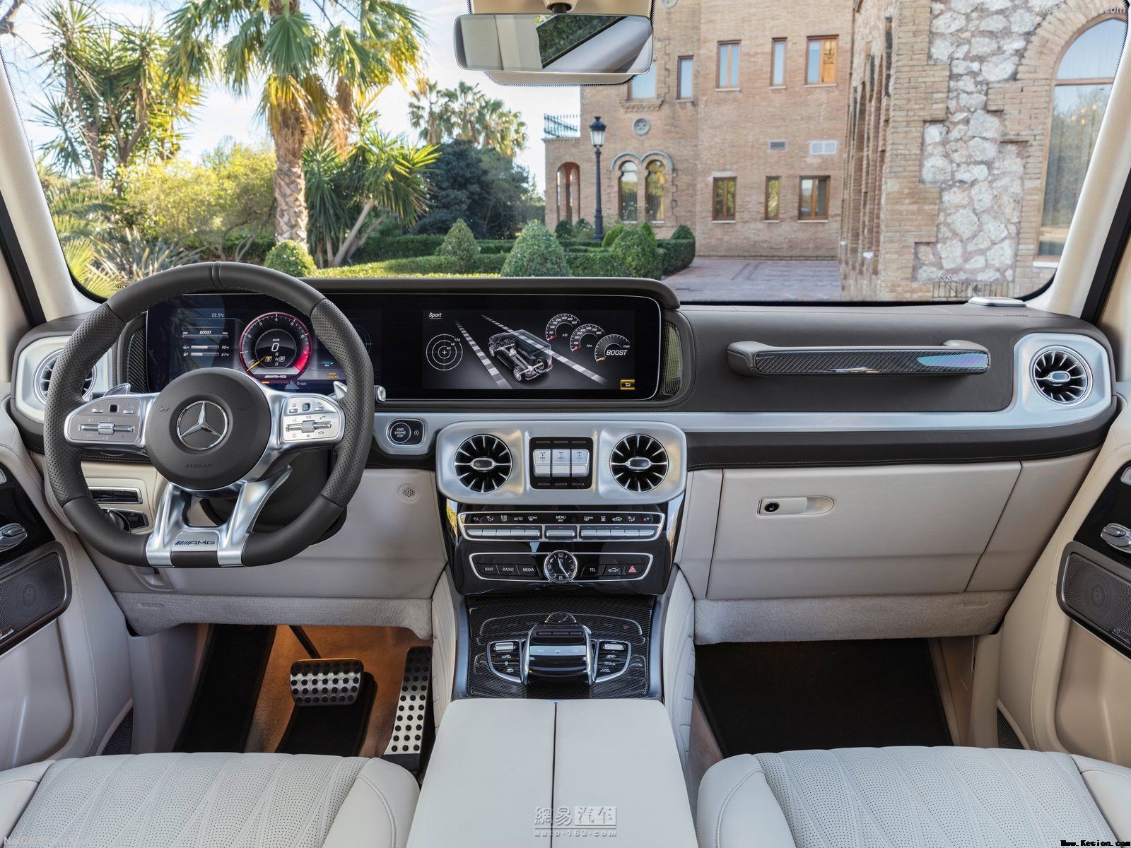 全新AMG G 63硬朗中多了圆润 展前曝光