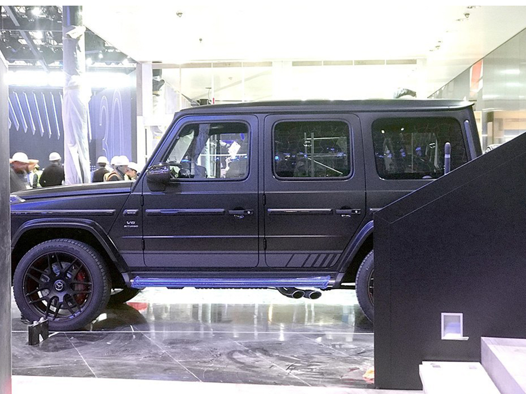 全新AMG G 63硬朗中多了圆润 展前曝光