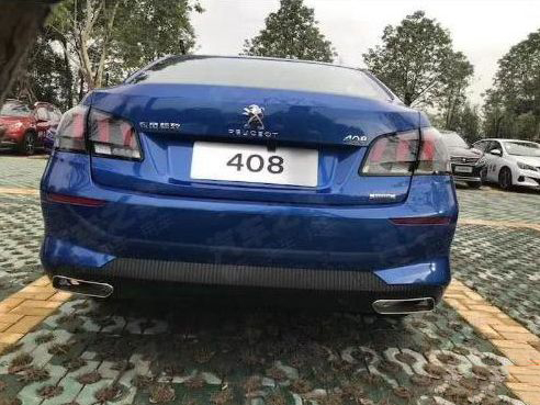 东风标致新款408表面更时尚  实车曝光