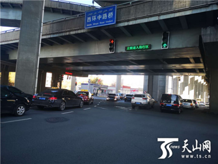 乌鲁木齐市西环中路通行便利度提升 来看这两处变化