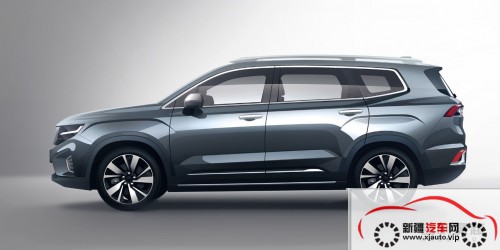 大大大空间SUV 吉利豪越外观设计图曝光