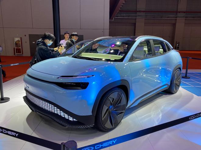 2021年上海车展：奇瑞新能源携大/小蚂蚁亮相