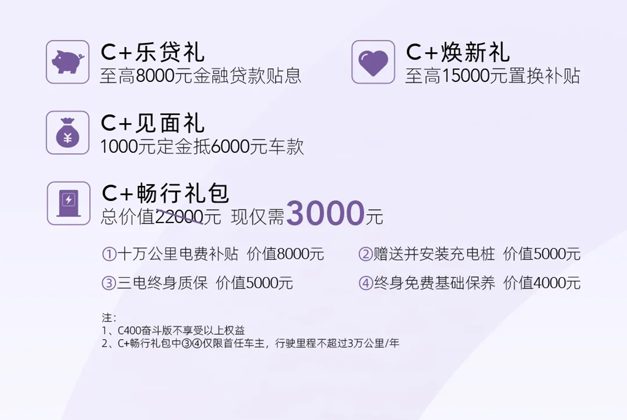 新款几何C售价12.98-18.28万元上市