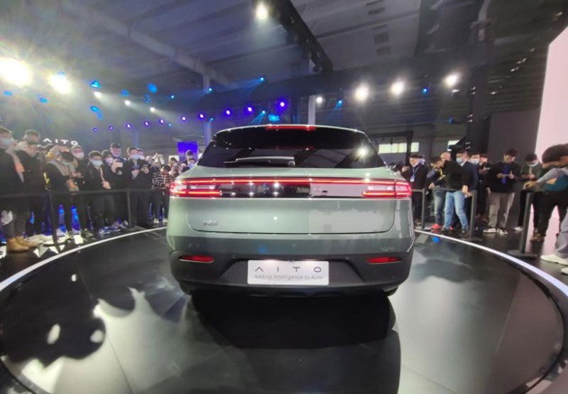 赛力斯高端汽车品牌AITO发布 首款SUV同时亮相