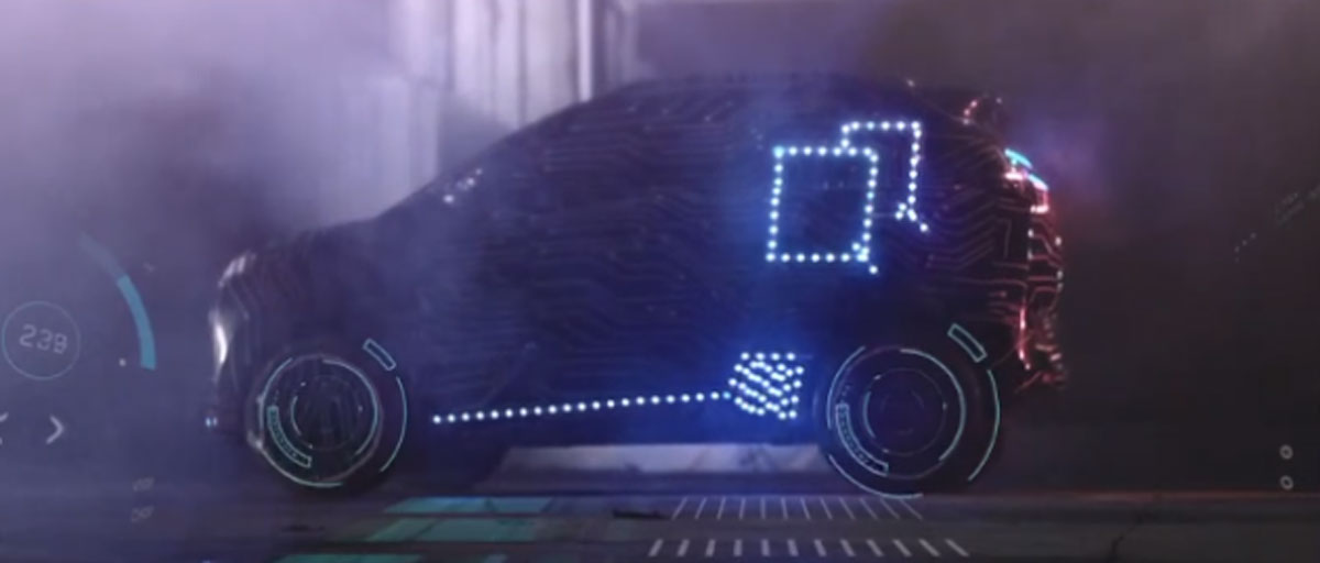 奇瑞QQ第二款纯电动车预告图曝光 有望年内上市