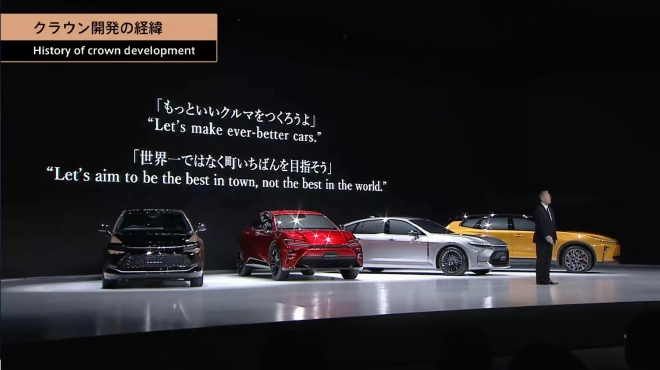 全新一代丰田皇冠全球首发 多款衍生产品