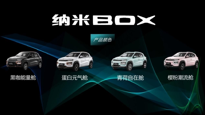 东风EV新能源纳米BOX售6.57-7.17万元上市
