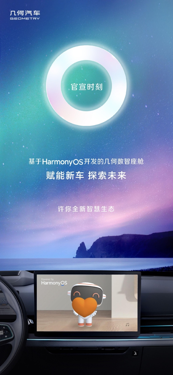 几何G6/M6信息 将搭载HarmonyOS系统