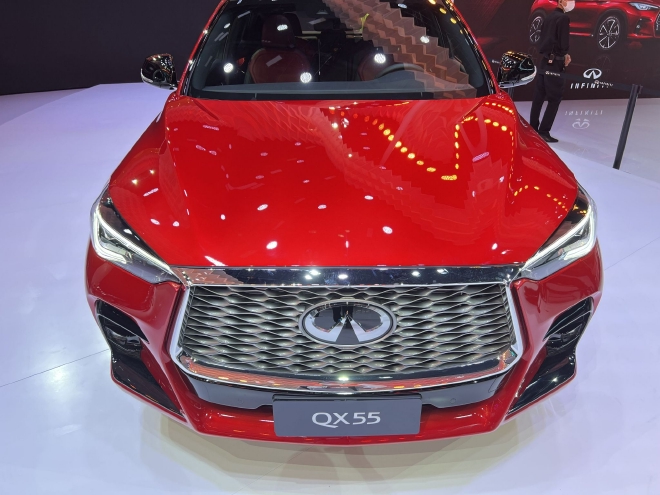 2022成都车展：英菲尼迪QX55售38.98万起