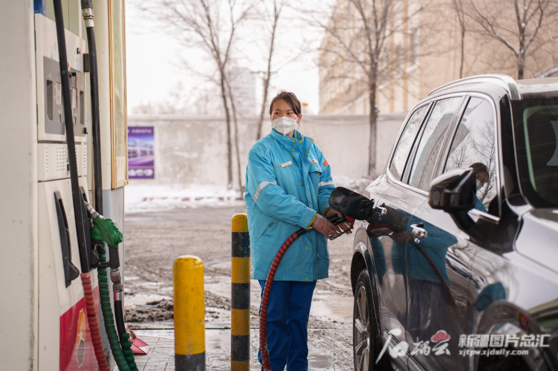 乌鲁木齐加油站复工复产 成品油充足供应